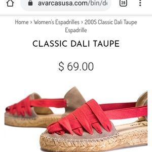 Cute espadrille woven shoes